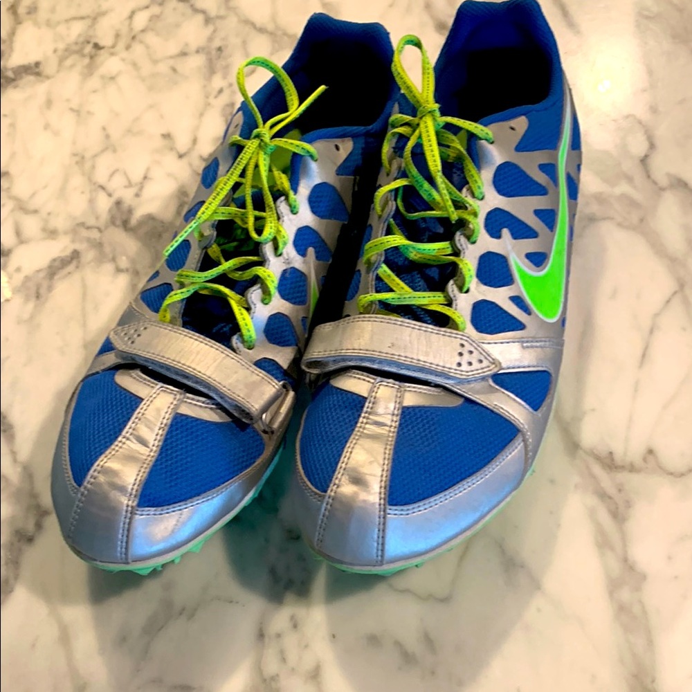 Nike Track and field sprint spikes size 11,5